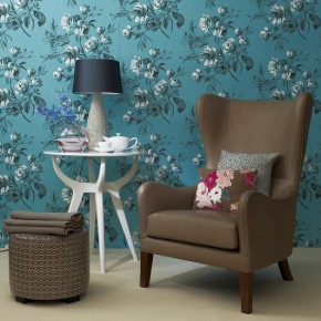 Bloemen behang Bloemen behang