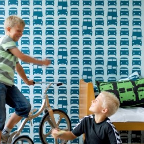 Jongenskamer behang Jongenskamer behang