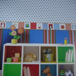 Kinderkamer behangranden Kinderkamer behangranden