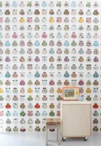 Behang Robots Studio Ditte