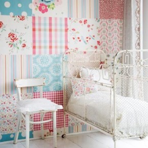 Room Seven behang Patchwork Girls Room Seven behang Patchwork Girls