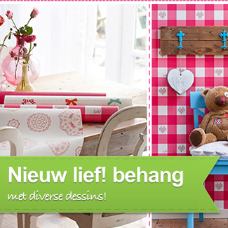 Druipend Daar roekeloos Nieuwe collectie Lief behang! - Behang: ideëen, tips en de nieuwste  collecties. Behangwinkel