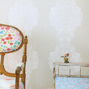 Romantisch behang voor meisjes slaapkamers Romantisch behang voor meisjes slaapkamers