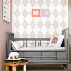 Behang babykamer van Bibelotte Behang babykamer van Bibelotte
