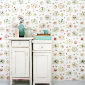 Traditioneel bloemen behang in nieuwe stijl Traditioneel bloemen behang in nieuwe stijl