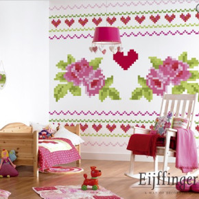 Inspirerend kinderkamer behang van Eijffinger Inspirerend kinderkamer behang van Eijffinger