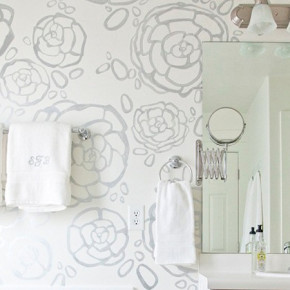 Nieuwe collectie behang speciaal voor badkamer Nieuwe collectie behang speciaal voor badkamer