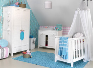 babykamer behang