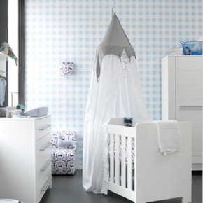 Neutraal babykamer behang Neutraal babykamer behang