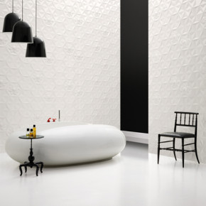 Mozaïekpatronen op de muur Mozaïekpatronen op de muur