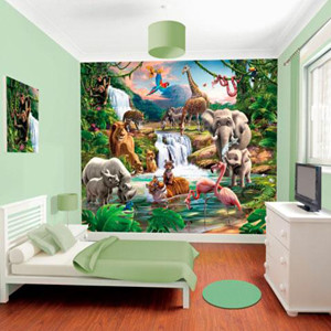 walltastic jungle behang