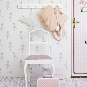 Meisjes poppenbehang Meisjes poppenbehang