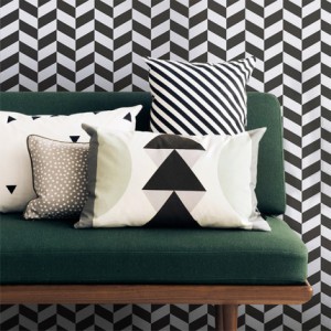 Ferm living wallpaper visgraat