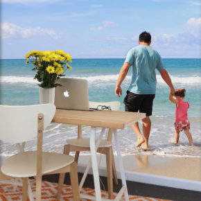 Fotobehang met je eigen foto Fotobehang met je eigen foto